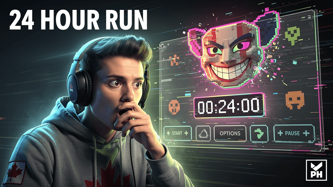 AI-generated Roblox gaming challenge YouTube thumbnail